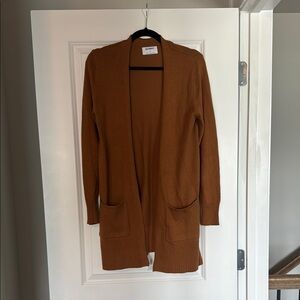 Old Navy Brown Cardigan Sweater